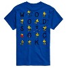 Men's - Peanuts - Woodstock Grid Short Sleeve Graphic T-Shirt - 2 of 4