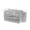 Lycvki Modern Folding Futon Floor Foam Compression Sofa Bed Couch - 3 of 4