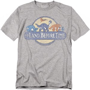 Land Before Time Retro Logo Adult T-Shirt - 1 of 4