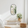 PAGED Metal Oval Bathroom Mirror, Wall Mounted Vanity Mirror with Shatterproof Film and Density Board for Bathroom, Bedroom - 2 of 4