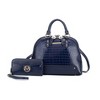 MKF Collection Nora Luxury Croco-Embossed Satchel Bag and Wallet Set by Mia K - 2 of 4