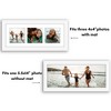 Americanflat 5.5x14 Collage Picture Frame - Fits Three 3x3 Photos or One 5.5x14 Photo - 4 of 4