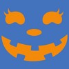 Men's CHIN UP Halloween Jack o' Lantern Face Pull Over Hoodie - 2 of 4