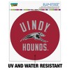 University of Indianapolis Greyhounds Automotive Car Window Locker Circle Bumper Sticker - 2 of 4