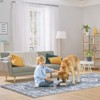 Area Rugs for Living Room - Machine Washable, Non-Slip, Stain Resistant, Soft Boho Vintage, Low Pile Thin Carpet - 2 of 4