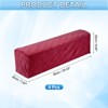 Unique Bargains Diamond Pattern Stretch Soft Jacquard Non Slip Sofa Armrest Covers - 2 of 4