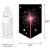 Big Dot of Happiness Witch Birthday Banner, Green Witch and Good Pink Party Decorations, Happy Birthday Bunting Banner - 2 of 4