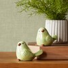 Melrose Irredescent Ceramic Bird Figurine (Set of 6) - 3 of 4