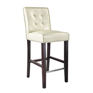 Counter and Barstool with Padded Back - CorLiving - 1 of 4