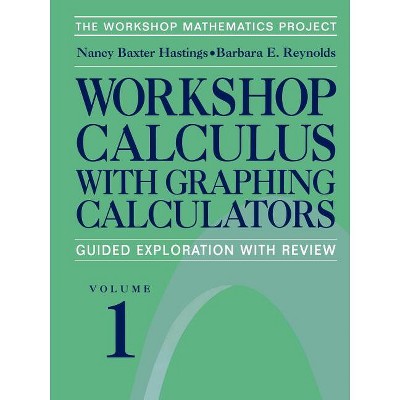 Workshop Calculus with Graphing Calculators - (Textbooks in Mathematical Sciences) by  Nancy Baxter Hastings & Barbara E Reynolds (Paperback)