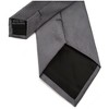 Boy's Solid Color Microfiber Poly Woven 2.5 Inch Wide And 49 Inch Long Necktie - 4 of 4