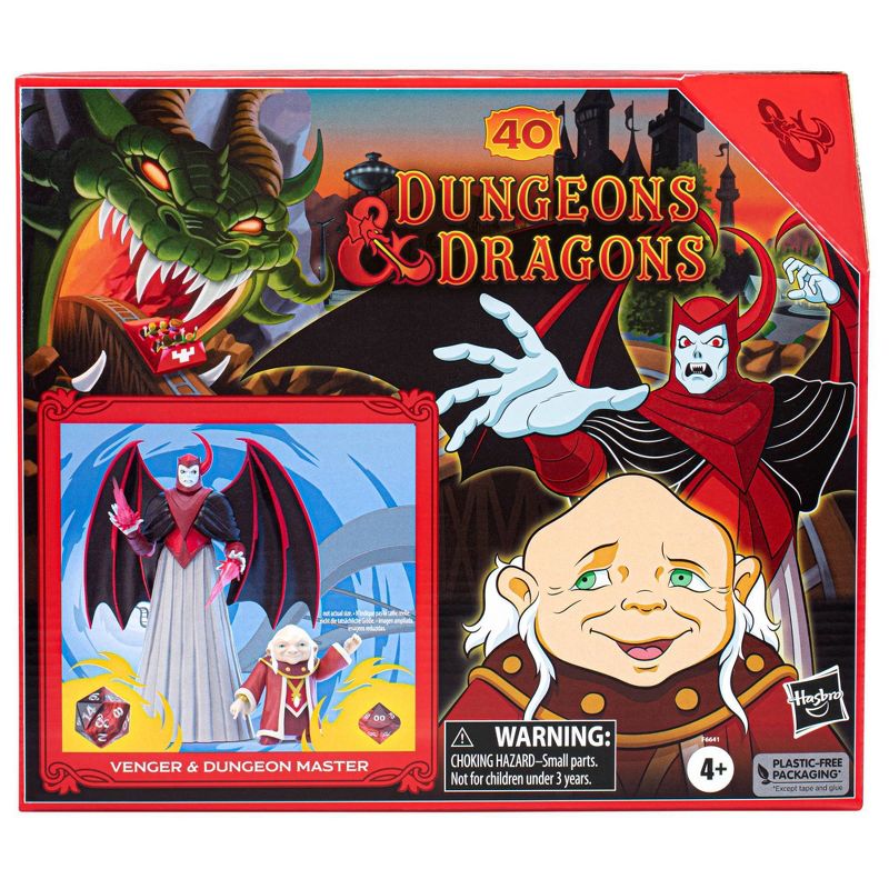 Dungeons &#38; Dragons Cartoon Classics Scale Dungeon Master &#38; Venger Action Figures 2pk (Target Exclusive), 3 of 17