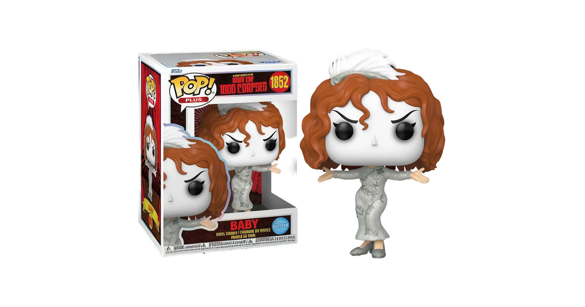 Funko Pop! House of 1000 Corpses: Baby #1852 Plus Glitter