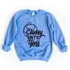 Simply Sage Market Women's Graphic Sweatshirt Classy Until Tipoff - image 3 of 4