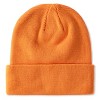 Cheetos Chester Cheetah Beanie Embroidered Character Design Fold Cuffed Knit Hat Orange - 3 of 4