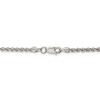 Black Bow Jewelry 2.5mm Sterling Silver Solid Rope Chain Necklace - 4 of 4