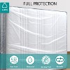 Aoibox Waterproof Heavy-Duty Plastic Mattress Bag King Size Protector Cover for Moving Storage Fits Up to 16 Inch Thick - 3 of 4