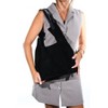 ORLITHA - Black Suede Leather Shoulder Bag (Women) black suede standart - 3 of 4