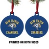 New Haven Charger Aluminum Holiday Christmas Tree Ornament - 2 of 4