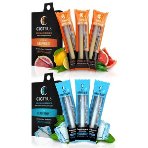 Cigtrus Oral Fixation Flavored Air Inhaler, Natural Habit Replacement, Stress Relief, 6 Pack - 1 of 4