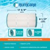 Hurricane Filters Replacement Spa Filter Cartridge for Unicel C-8325, PSD125U, Filbur FC-2790, and Sundance Horizontal Spa Cartridge, White, 3 Pack - 3 of 4