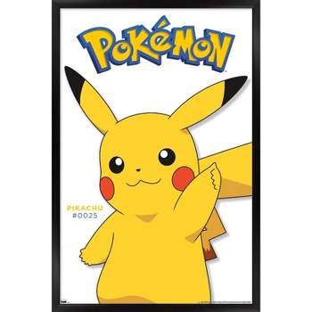 Trends International Pokémon - Pikachu Feature Series Framed Wall Poster Prints