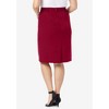 Jessica London Women's Plus Size Tummy Control Bi-Stretch Pencil Skirt - 3 of 4
