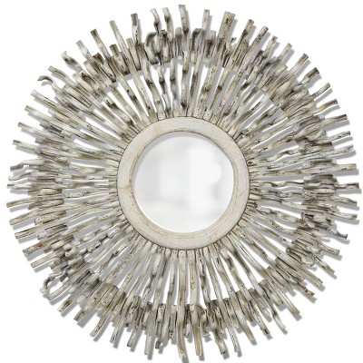 Lalita Vine Decorative Wall Mirror White - StyleCraft