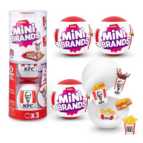 Mini Brands Kfc Set - 3pk : Target