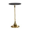 Coastal Seahorse Accent Table Gold - Olivia & May - 3 of 4