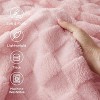 Sofa Electric Heated Blanket - Flannel Jacquard Turtle Back Throw, Handmade Craft, Cute, Soft, Comfortable, Clean Bedroom Home Decor Gift - 3 of 4