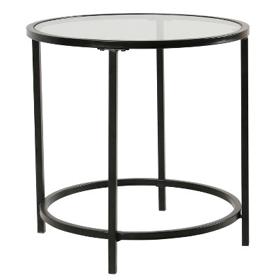 glass side table target
