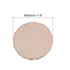 Unique Bargains Round PU Leather Bar Stool Cover for Dia 12"-14" Chair - 2 of 4