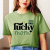 Simply Sage Market Women's Lucky Mom Short Sleeve Graphic Tee - 2 of 4