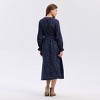 Women's Twist-Front Balloon Long Sleeve Midi A-Line Dress - Universal Thread™ - 2 of 3