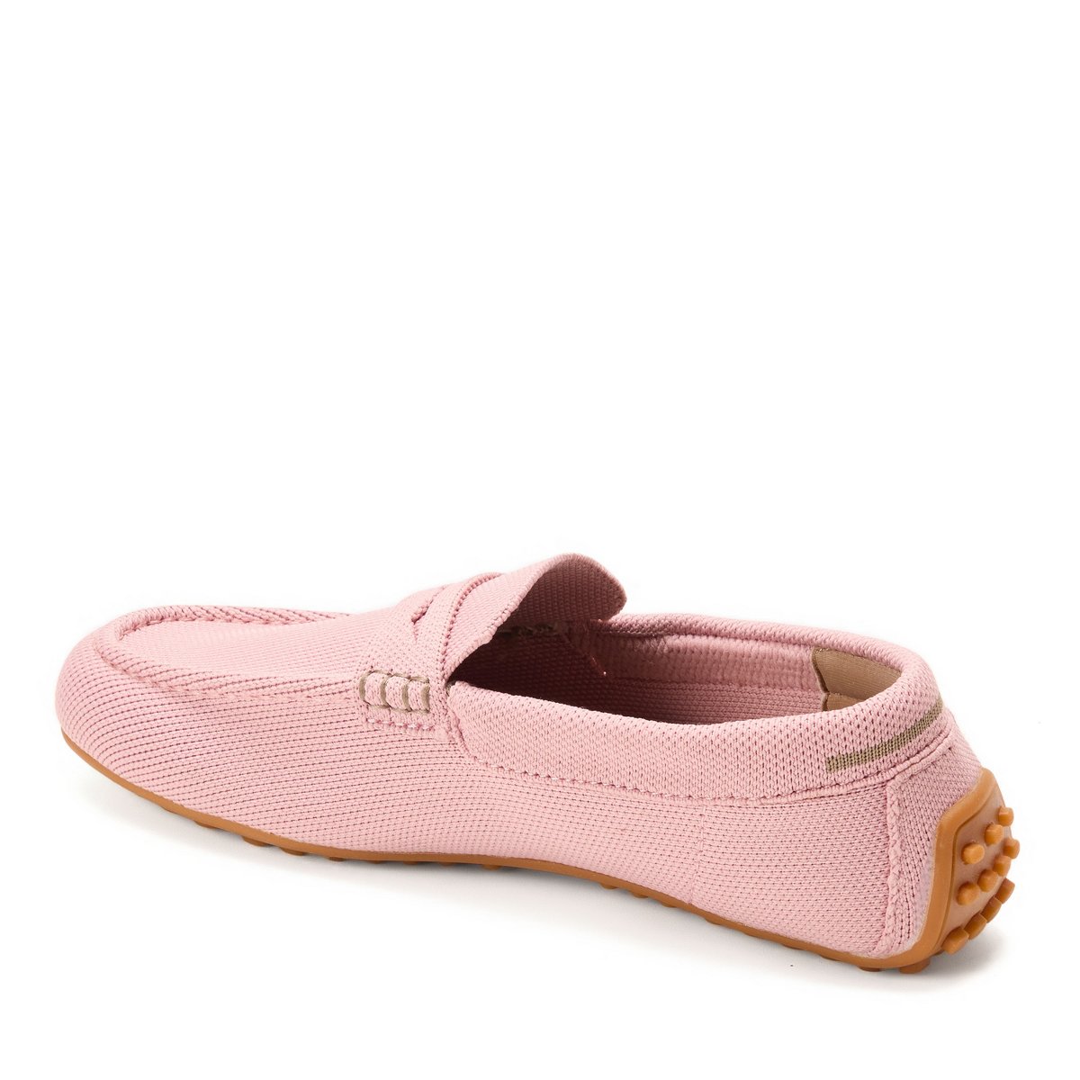 Женские туфли Dearfoams Women's Hazel Sport Knit Driving Loafer - Mauve Frost Size 8 — фото 2