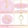 Unique Bargains Circular 3-Layer Dessert Cupcake Stand with Layered Serving Tray for Pastries Donuts and Fruits - 3 of 4