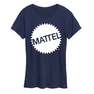 Women's - Mattel - Mattel Original Logo Short Sleeve Graphic T-Shirt - 1 of 4