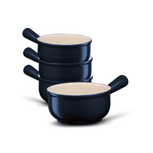 Kook French Onion Soup Crocks, Ceramic Bowls, 18 Oz, Set Of 4 : Target