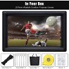 WhizMax Inflatable Projector Screen, 14-24 FT Portable Blow Up Outside Projector Screen, for Theater, Football, Backyard - 4 of 4