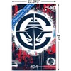Trends International NBA Los Angeles Clippers - Maximalist Logo 24 Unframed Wall Poster Prints - 3 of 4