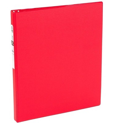 Avery Economy 1/2" 3-Ring Non-View Binder Red (03210) 296004