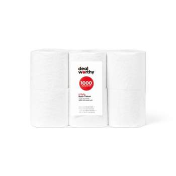 Toilet Paper - 6 Rolls - Dealworthy™