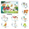 PICASSO-TILES Magnetic Tiles for Kids, Farm Animal Theme Construction STEM Building Blocks Educational Toy, 8PCS - 2 of 4