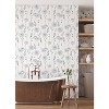 RoomMates Maisey Peel and Stick Wallpaper Navy: Removable Vinyl, Self-Adhesive, Abstract Pattern, 30.8 Sq Ft Coverage - 2 of 4
