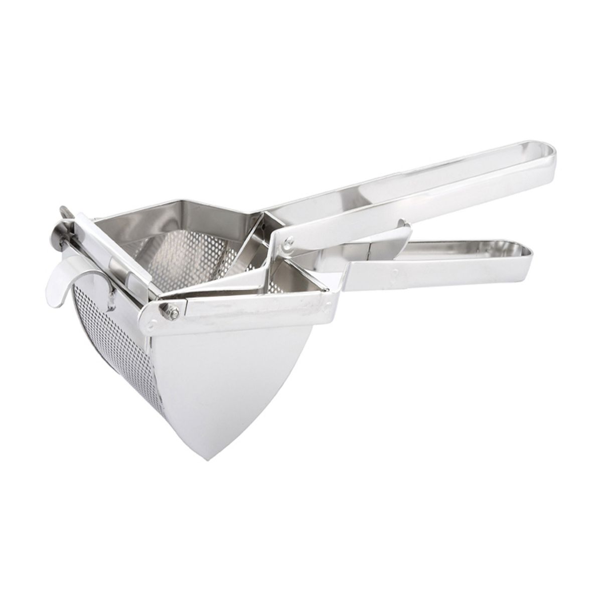 Winco Potato Ricer, Square, Stainless Steel, 17" L