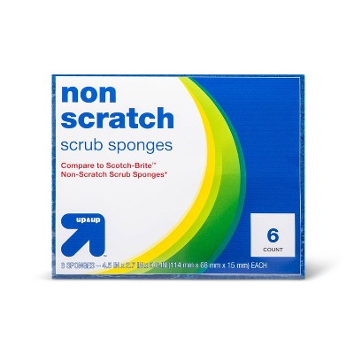 Non-Scratch Scrub Sponges - 6ct - up & up™
