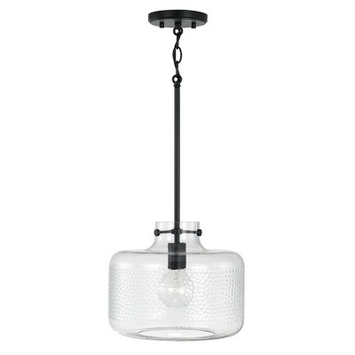 Capital Lighting Brighton 1 - Light Pendant in  Matte Black