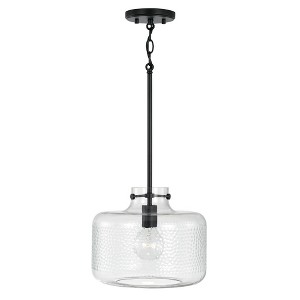 Capital Lighting Brighton 1 - Light Pendant in  Matte Black - 1 of 4