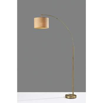 Threshold Floor Lamp Brass Finish Studio McGee 56in Tall 